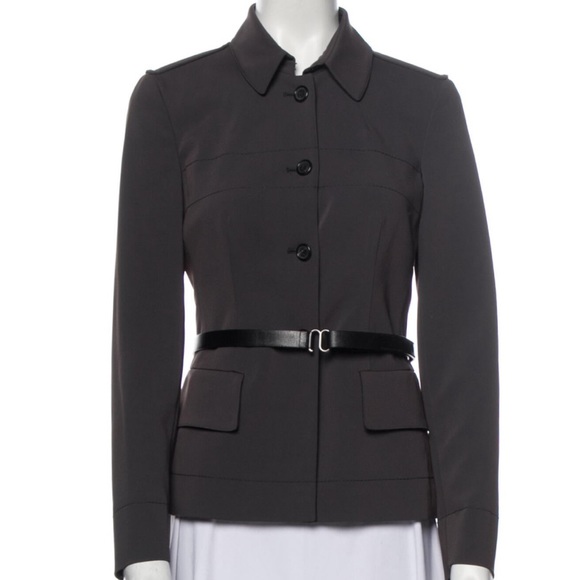 Prada Utility Jacket / Blazer Includes Prada belt! Small - Picture 1 of 16